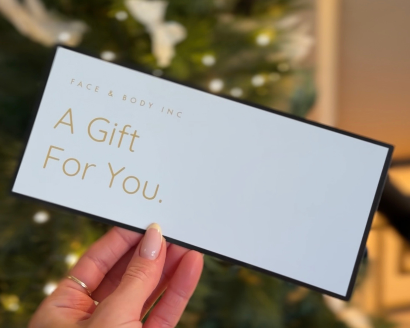 Face and Body Inc gift vouchers